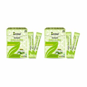 Instant Green Coffee Powder Sachets