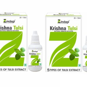 Zindagi Krishna Tulsi Ras (20+10 ml) (Pack of 2)