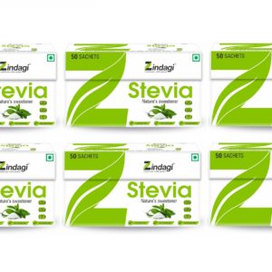 Zindagi Stevia Sachets -  (Pack Of 6)