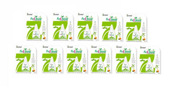 Zindagi Fosstevia Liquid -Stevia Drops (Pack Of 10)